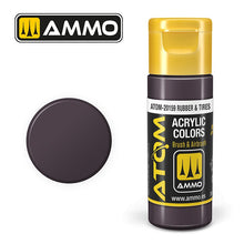 Ammo by MIG Atom Color Rubber & Tires 20mL