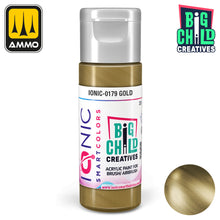 Ionic Acrylic Paints Gold 20mL