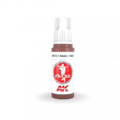 AK Interactive 3 Gen Figures Acrylics Shadow Flesh 17mL