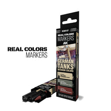 AK Interactive RC Markers German Tanks Interior Colors Set 3 Real Colors Markers