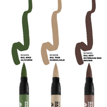 AK Interactive RC Markers Late German Afv Camo Colors Set 3 Real Colors Markers