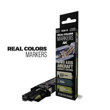 AK Interactive RC Markers Wwii Axis Aircraft Cockpit Colors Set 3 Real Colors Markers