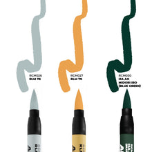 AK Interactive RC Markers Wwii Axis Aircraft Squiggle Camouflage Colors Set 3 RC Markers