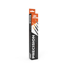AK Interactive Brushes Precision Brushes Set 4 Brushes