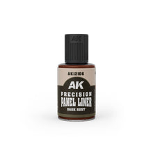 AK Interactive Precision Paneliner- Dark Rust 30mL