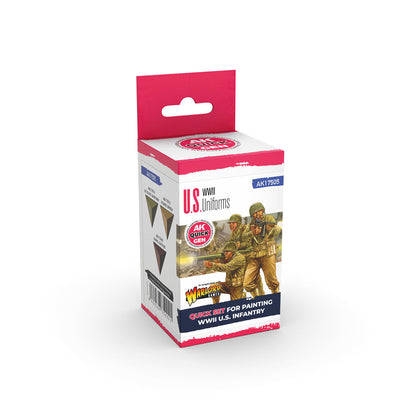 AK Interactive Quick Gen Us Uniforms Set