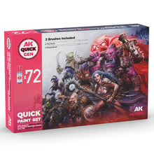 AK Interactive Quick Gen Quick Paint Set 72 Quick Gen Colors