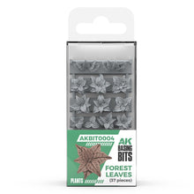 AK Interactive Basing Bits Forest Leaves 35 Pieces