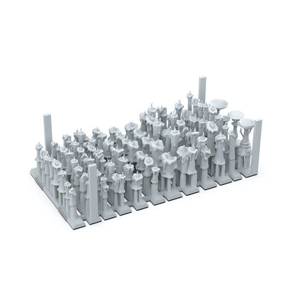 AK Interactive Basing Bits Candles 73 Pieces