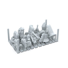 AK Interactive Basing Bits Village Ruins 12 Pieces