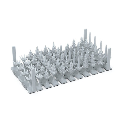 AK Interactive Basing Bits Weapons Shot Fx 54 Pieces
