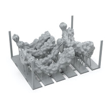 AK Interactive Basing Bits Jump-Pack Trail Fx 6 Pieces