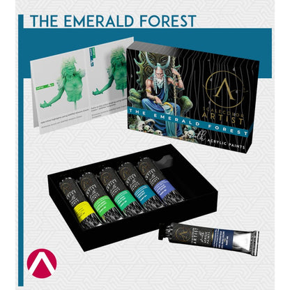 Scale 75 Scalecolor Artist The Emerald Forest Paint Set
