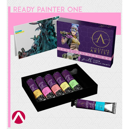 Scale 75 Scalecolor Artist Ready Painter One Paint Set