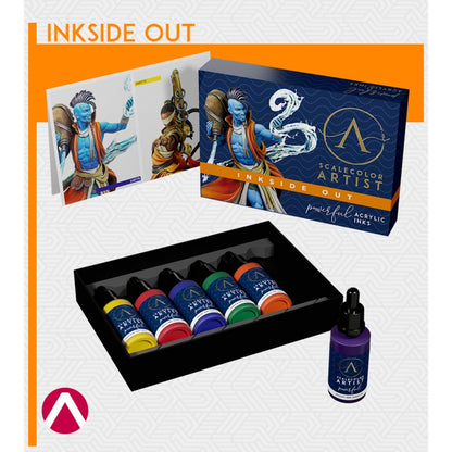 Scale 75 Scalecolor Artist Inkside Out Paint Set
