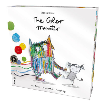 The Color Monster Travel Board Game