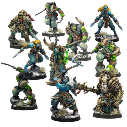 Warcrow: Northern Tribes: Northern Tribes Action Pack Board Game