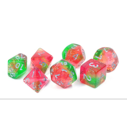 Sirius Dice Lotus Glowworm Dice Set 7