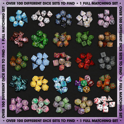 1985 Games Premium Mystery Dice with Purple Bag