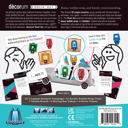 Decorum: Movin Out Expansion Board Game