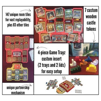 Stonemaier Games Between Two Castles Essential Edition Board Game