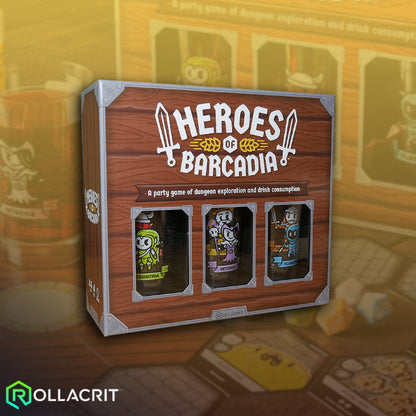 Heroes of Barcadia Base Game Retail Ed Board Game