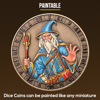 Dice Coin D20 Mimic Board Game