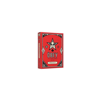 Theory 11 Obey Red Edition Playing Cards Board Game