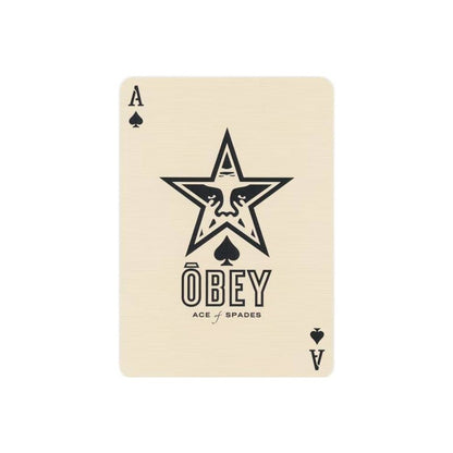 Theory 11 Obey Red Edition Playing Cards Board Game