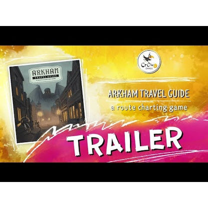 Fantasy Flight Games Arkham Travel Guide: a Route Charting Game Board Game