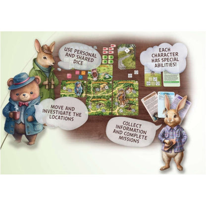 Winnie the Pooh: Serious Detective Board Game