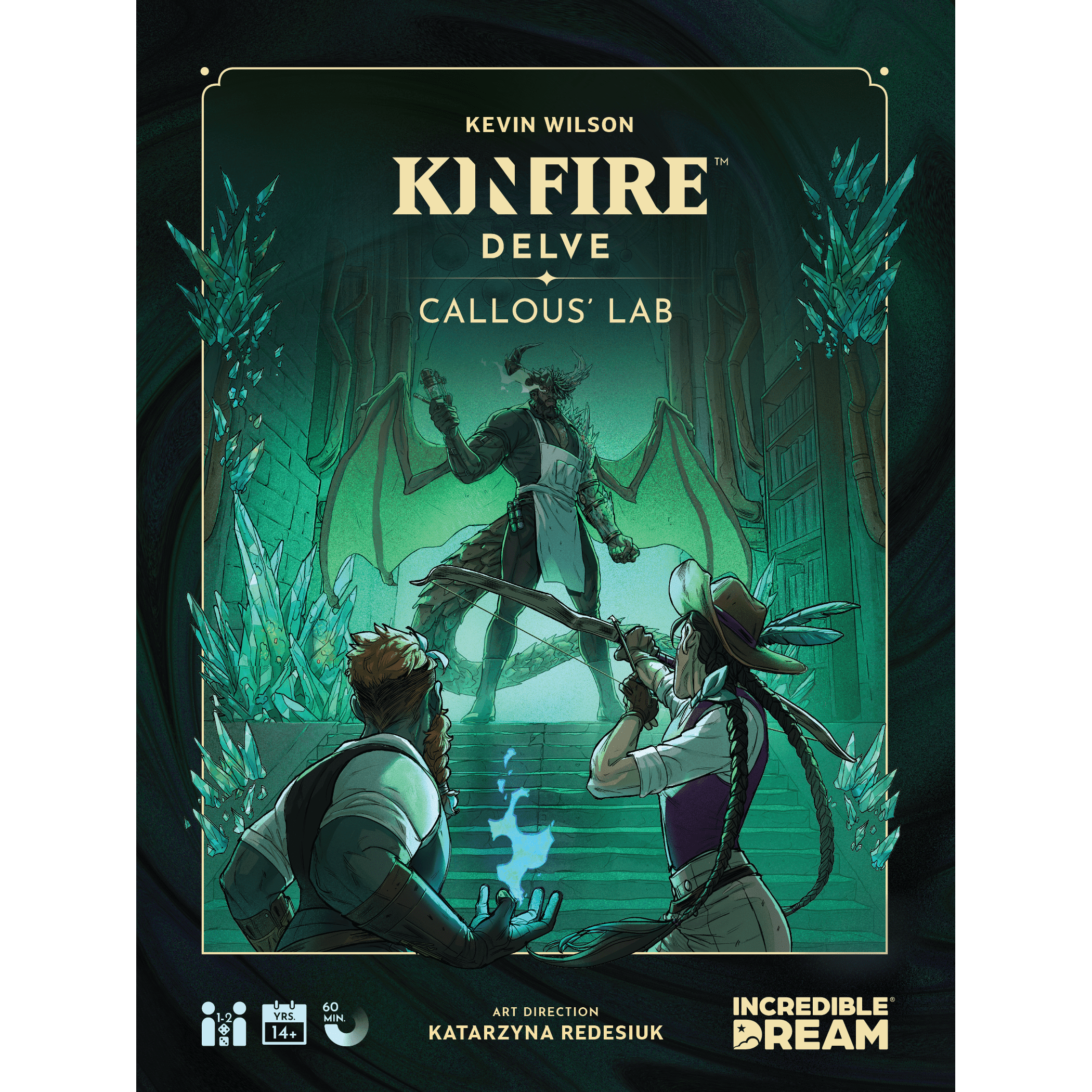 Kinfire Delve: Callous' Lab Board Game – SuperGamers