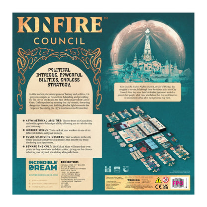 Kinfire Council Board Game
