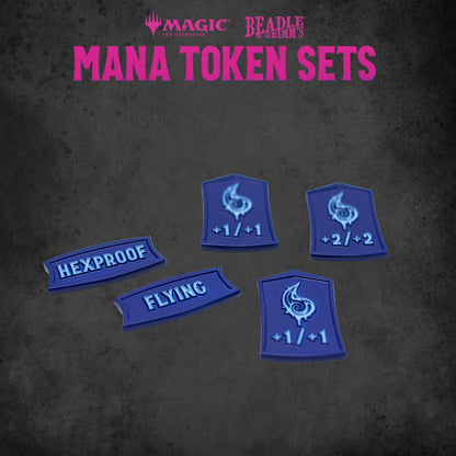 Dungeons & Dragons Beadle & Grimm's MTG Blue Mana Token Set