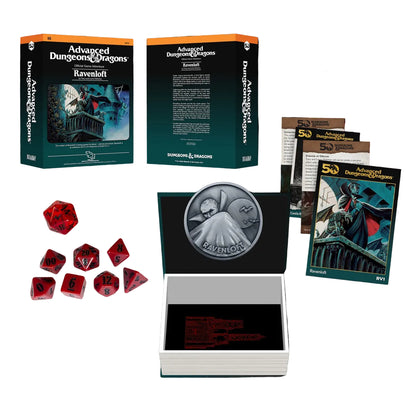 D&D Beadle & Grimm's Classic Module Collection Ravenloft Dice & Accessories Set
