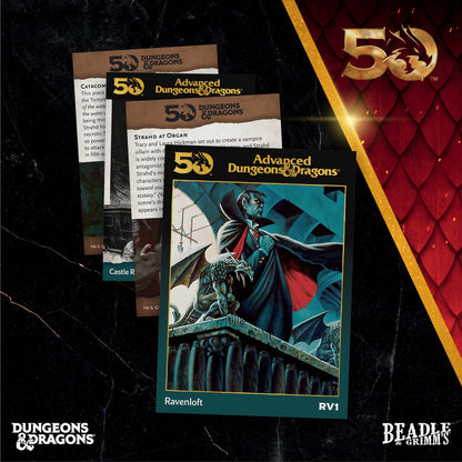 D&D Beadle & Grimm's Classic Module Collection Ravenloft Dice & Accessories Set