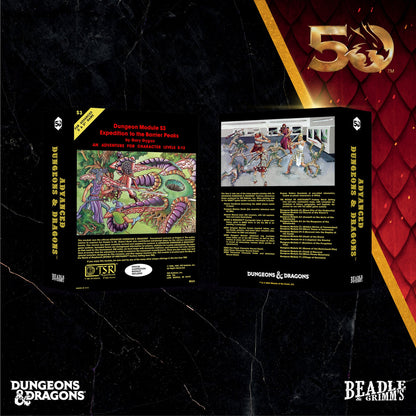 D&D Beadle & Grimm's Classic Module Collection Expedition to Barrier Peaks Dice & Accessories Set