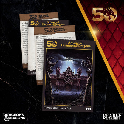 D&D Beadle & Grimm's Classic Module Collection The Temple of Elemental Evil Dice & Accessories Set