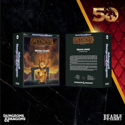 D&D Beadle & Grimm's Classic Module Collection Vecna Lives Dice & Accessories Set
