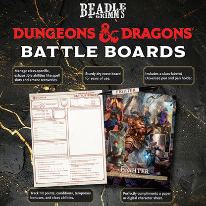 Beadle & Grimm's D&D Battle Board: Fighter Dungeons & Dragons