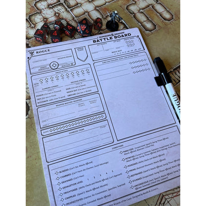 Beadle & Grimm's D&D Battle Board: Rogue Dungeons & Dragons