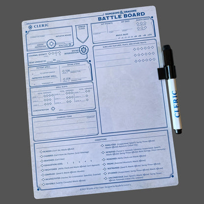 Beadle & Grimm's D&D Battle Board: Cleric Dungeons & Dragons