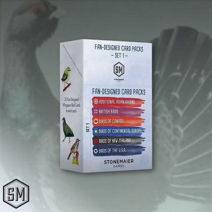 Stonemaier Games Wingspan: Fan Designed Pack Retailer Display: Set 1 Board Game