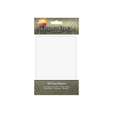 Spirit Fire Card Sleeves Clear 100pk