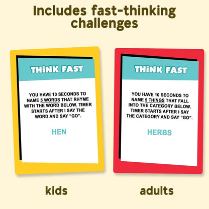 Who Knows More Kids Or Adults? Board Game
