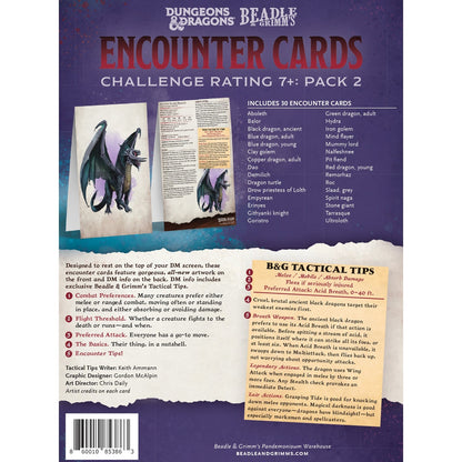 Beadle & Grimm's Encounter Cards Challenge Rating 7+: Pack 2