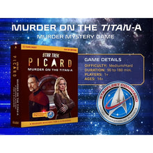 Dungeons & Dragons Beadle & Grimm's Star Trek: Picard Murder on the Titan A Mystery Game Board Game