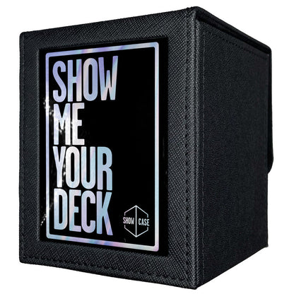 Showcase 100+ Deck Box Black Cards