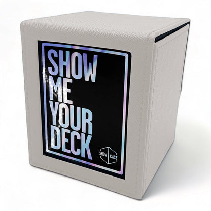 Showcase 100+ Deck Box White Cards