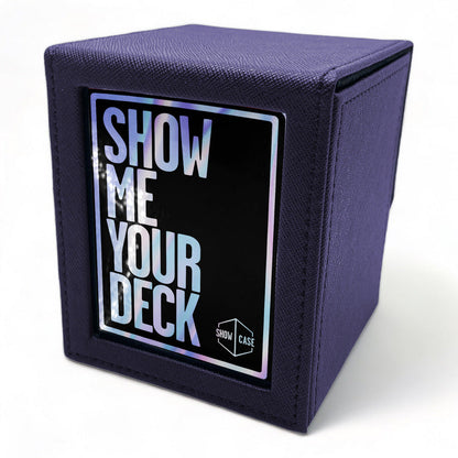 Showcase 100+ Deck Box Purple Cards